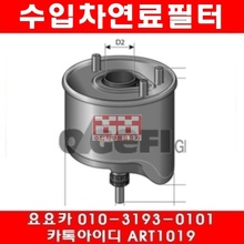 푸조 3008 1.6 HDI(9HR)연료필터(11년~13년)